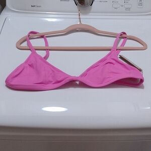 SKIMS Swim Adjustable Triangle Top Size XL in Neon Orchid
